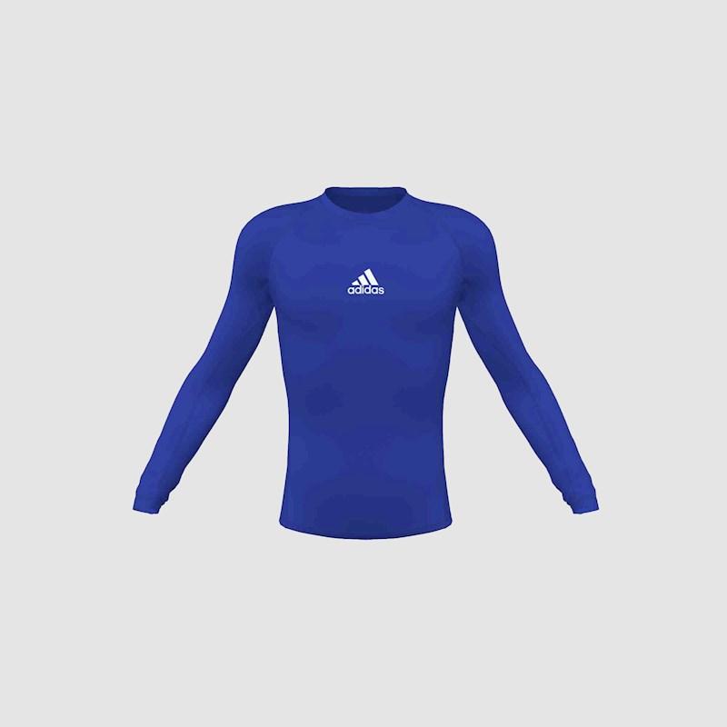 adidas Youth Alphaskin Long Sleeve Compression Top Rebel Sport