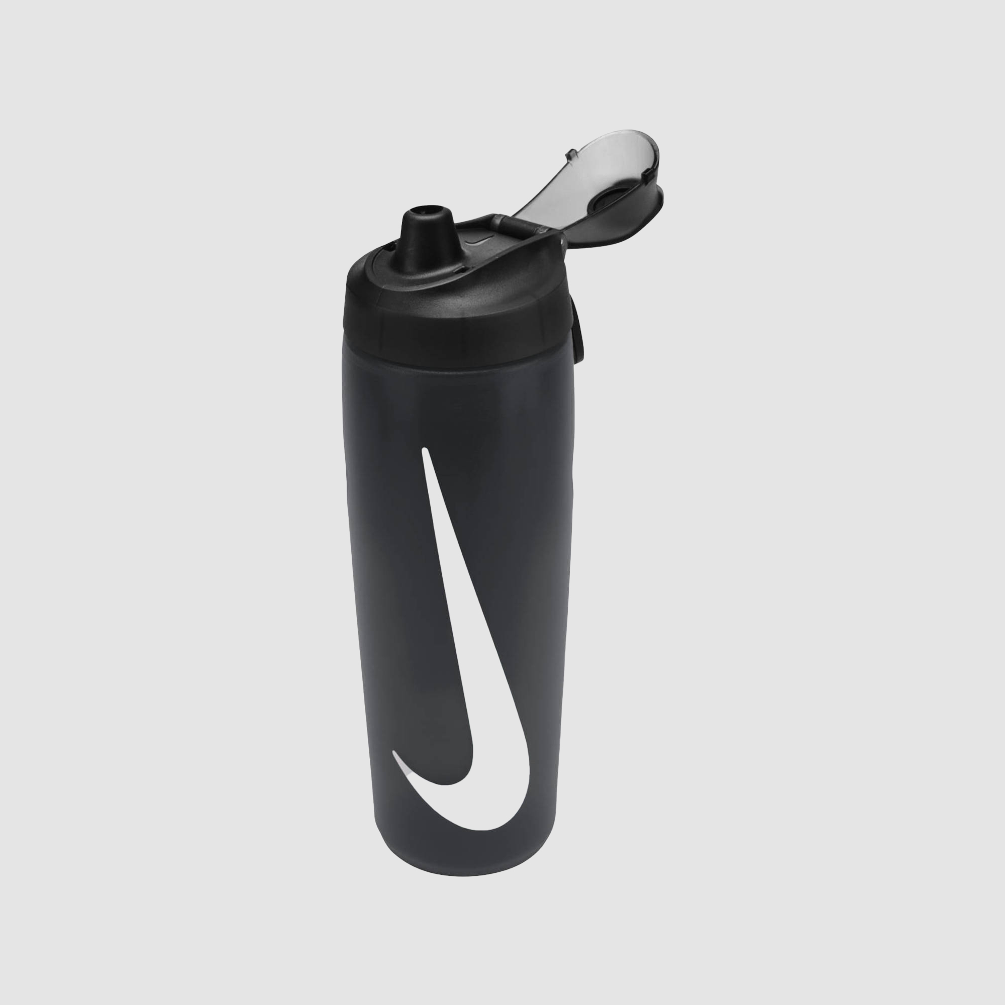 Nike Refuel Bottle w Locking Lid Anthracite/Black/Silver 24oz