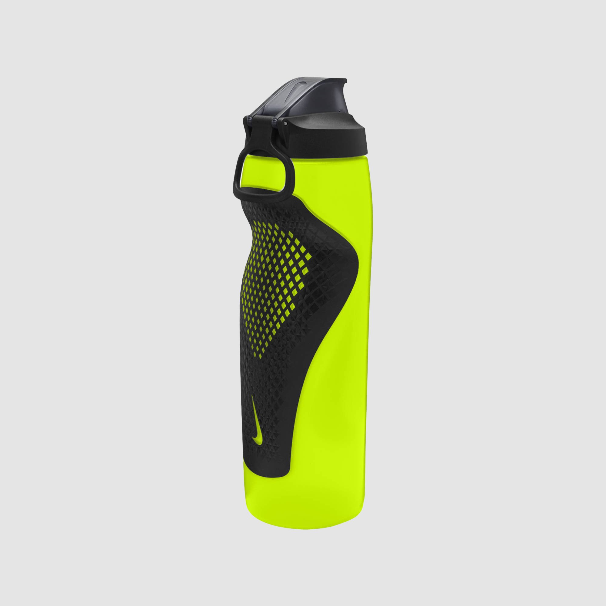 Nike Refuel Bottle w Locking Lid Volt/Black/Black 32oz