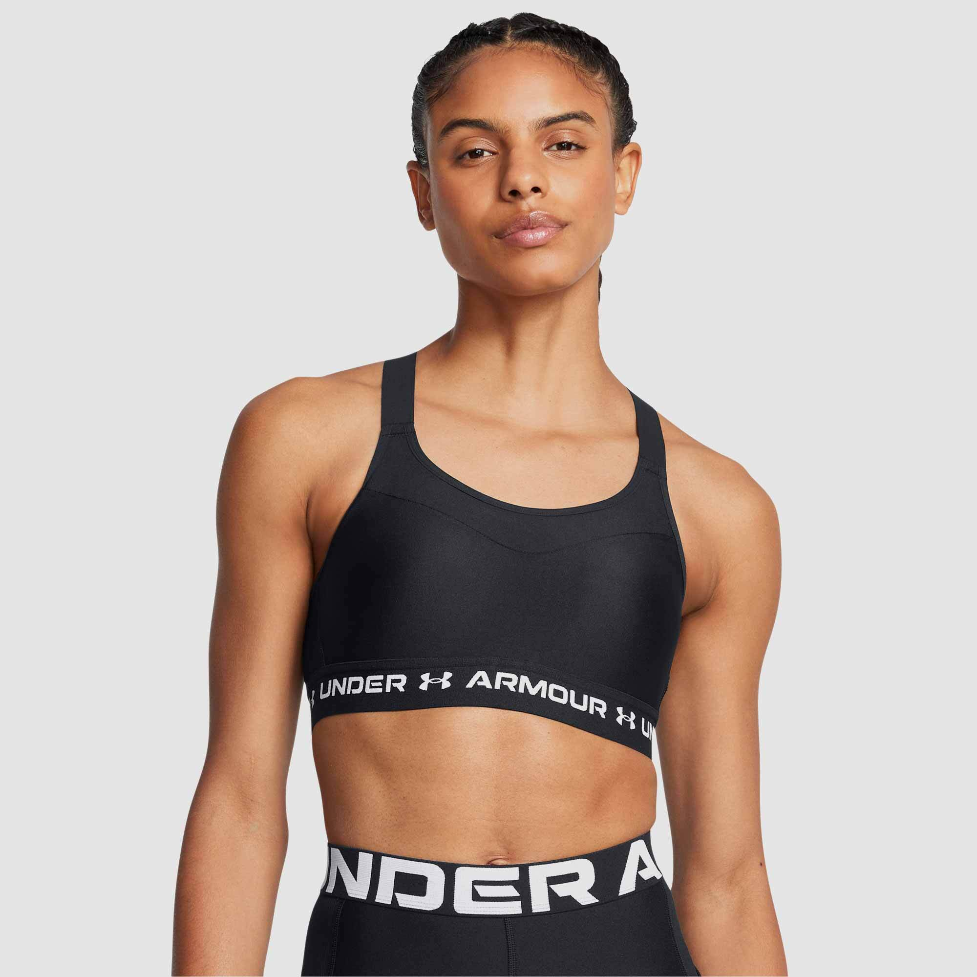 Under Armour Womens Armour High Crossback Crop Top