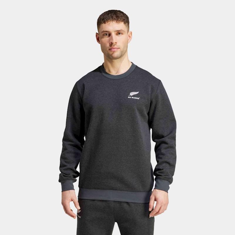 adidas Mens All Blacks Melange Sweat | Rebel Sport