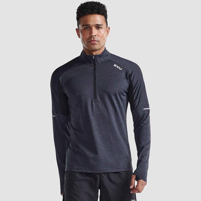 2XU Mens Aero Half Zip Top | Rebel Sport