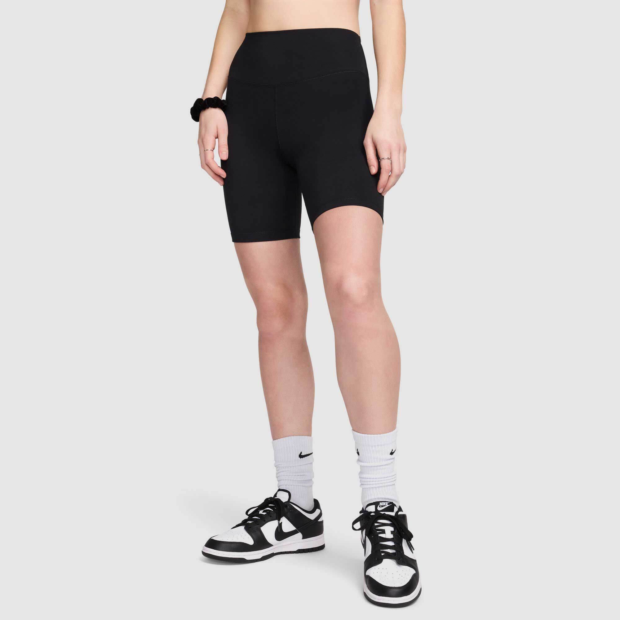 Nike Womens One Dri-Fit Mid Rise 8 inch Bike Tight