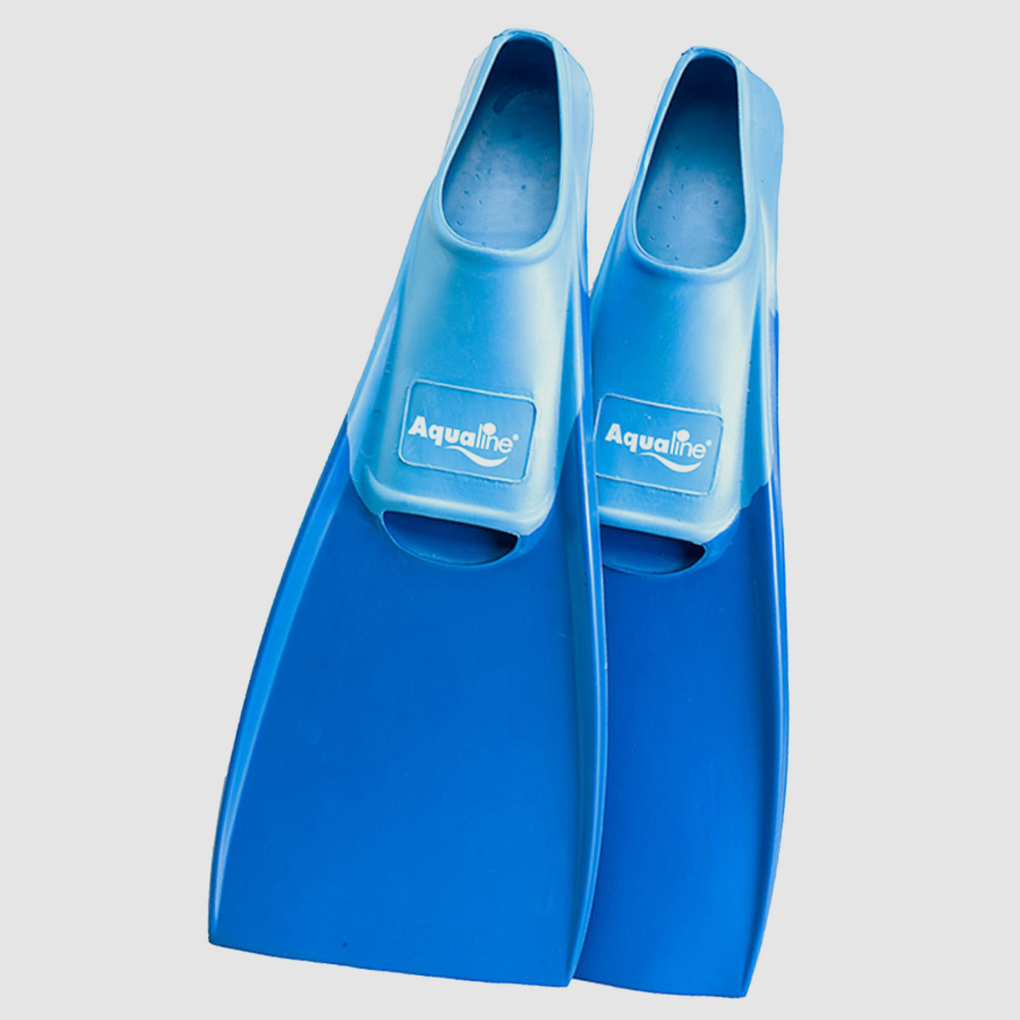 Aqualine Long Training Fins 42/43 Blue 9-12