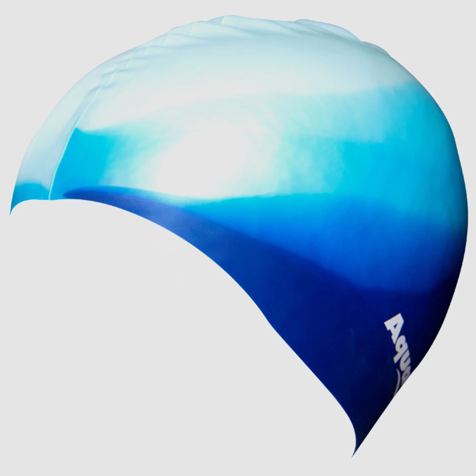 Aqualine Silicone Multi-Colour Cap MC3 Blue