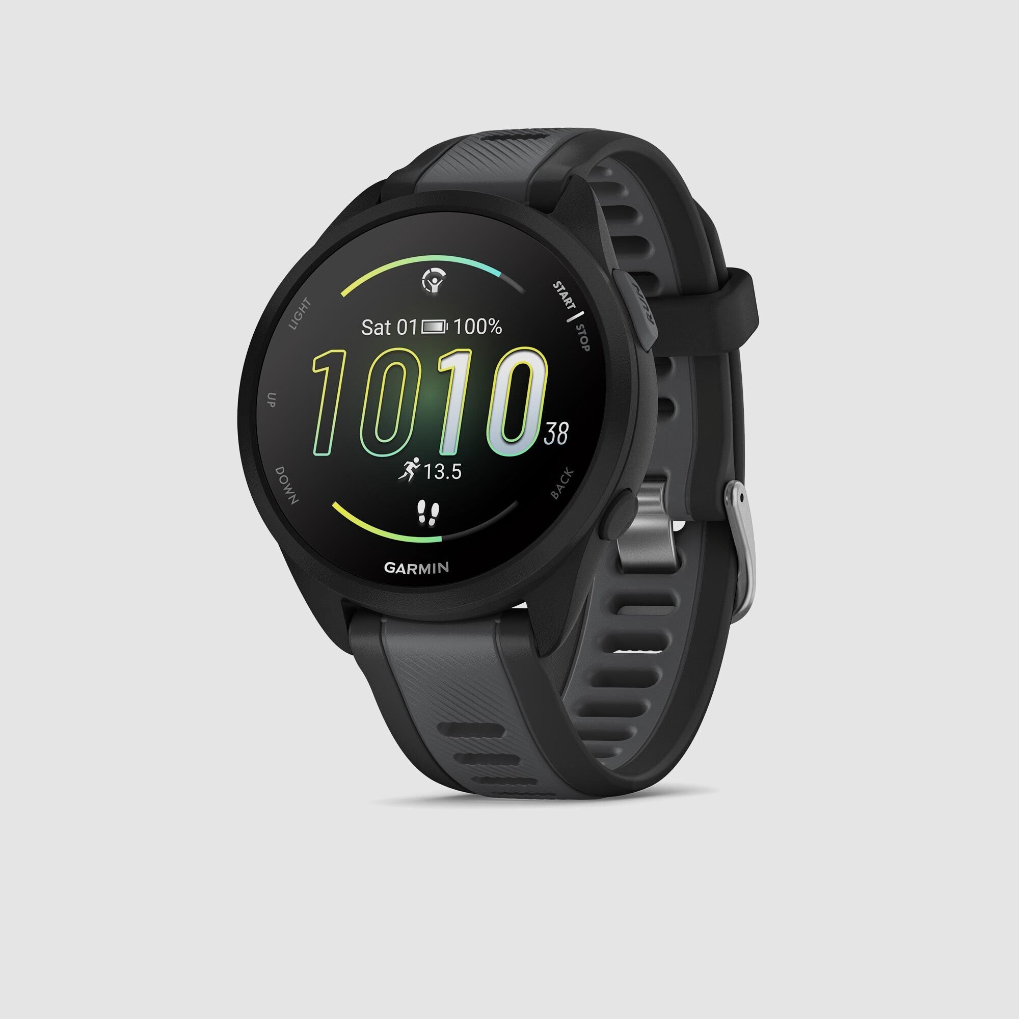 Garmin Forerunner 165 Music GPS Watch Black/Slate Grey