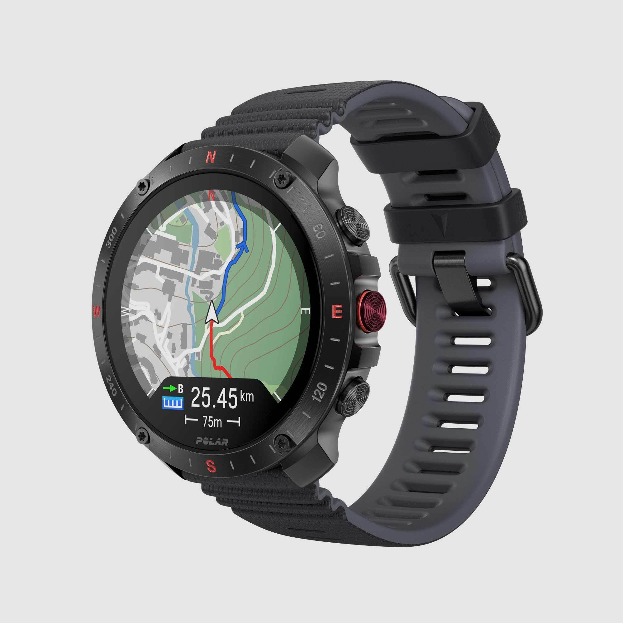 Polar Grit X2 Pro H10 HR Sensor Premium Outdoor Watch Black