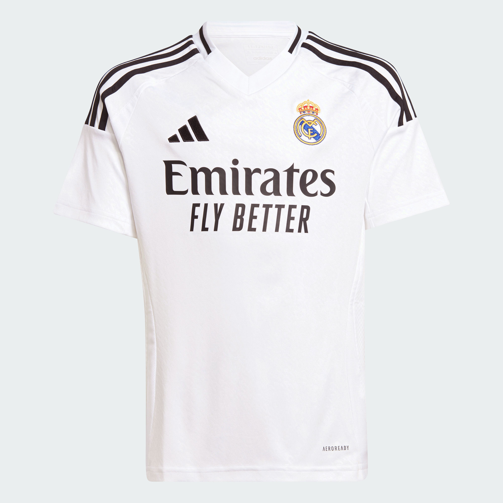 adidas Youth Real Madrid Football Club Home Jersey