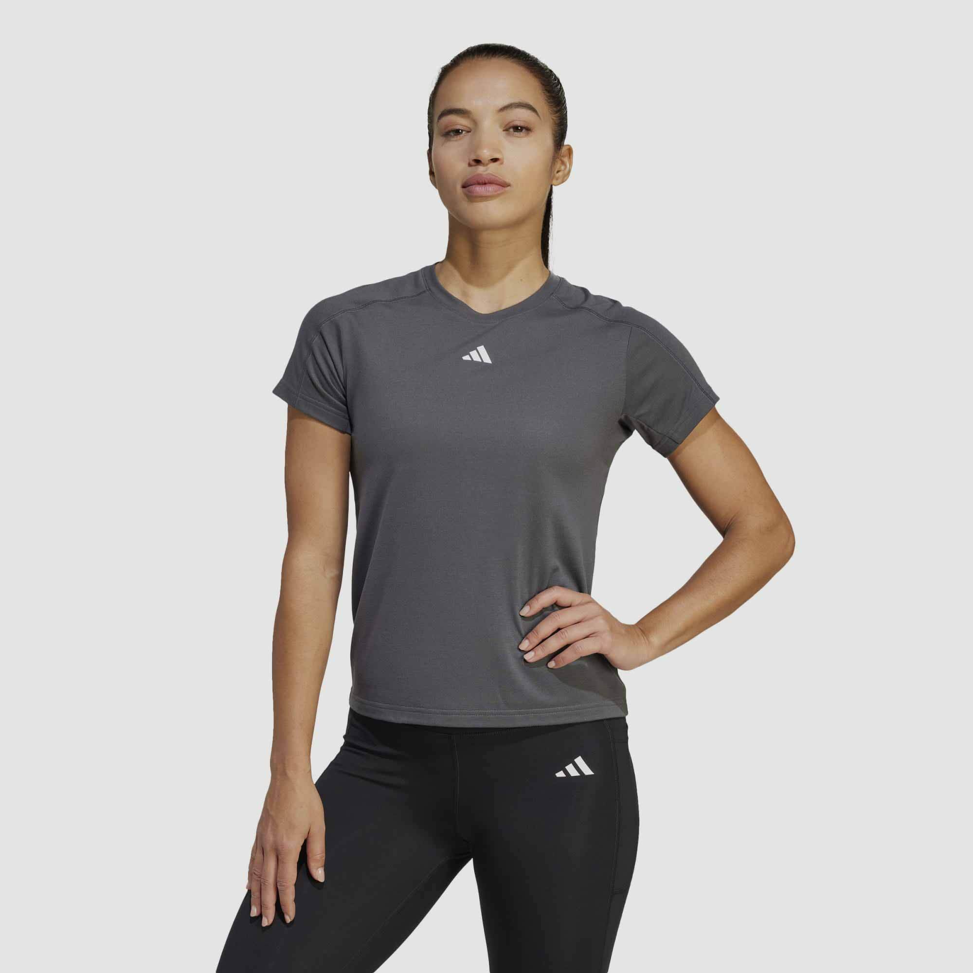 adidas Womens AeroReady Train Eddential Crewneck Tshirt