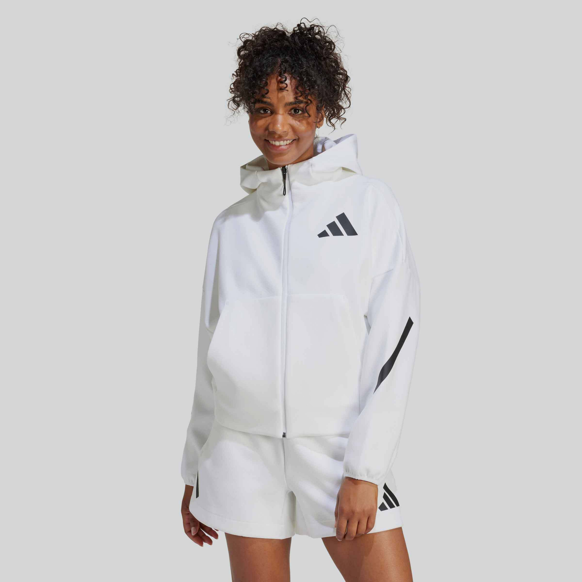 adidas Womens Z.N.E. Full Zip Hoody