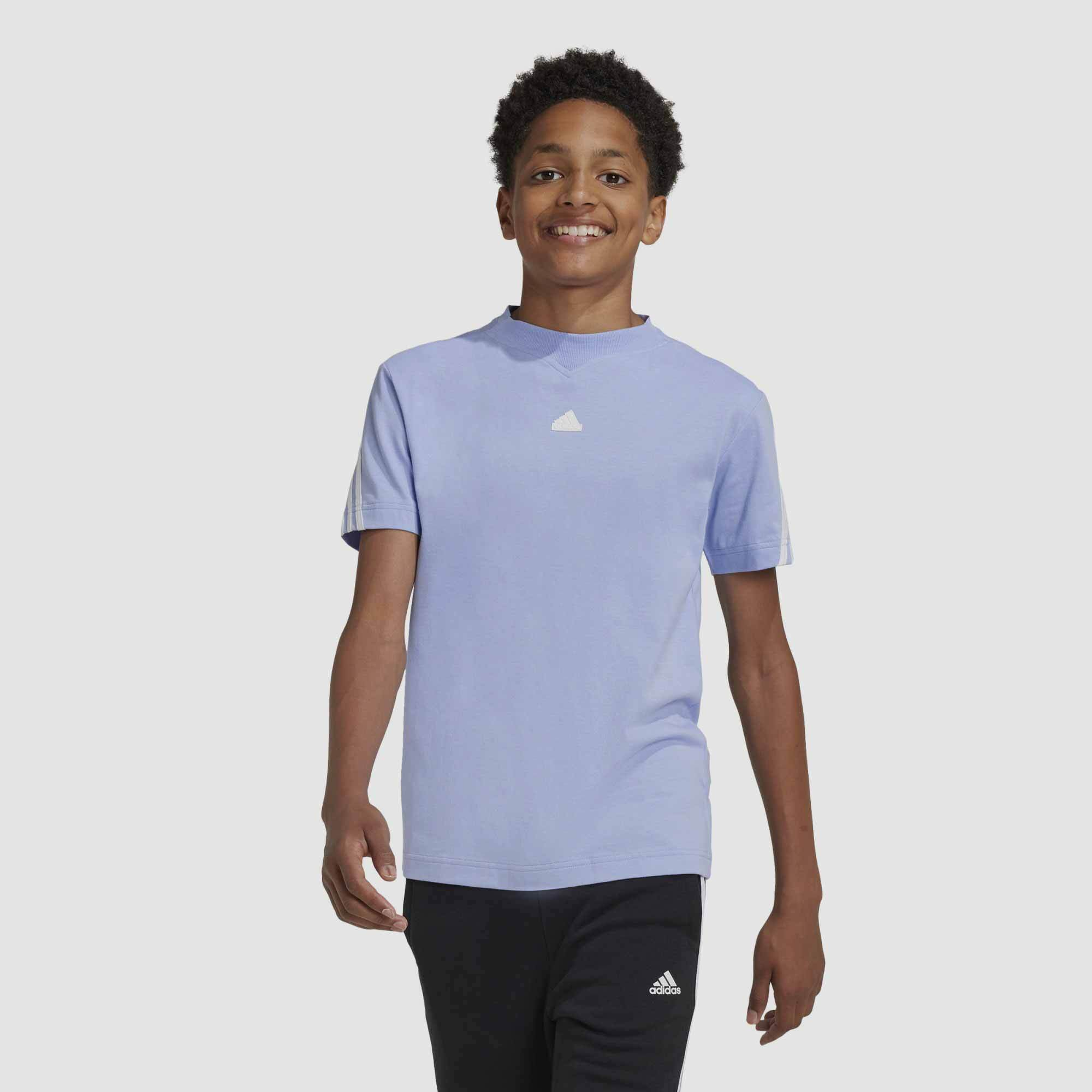 adidas Boys Future Icon 3 Stripes Tshirt