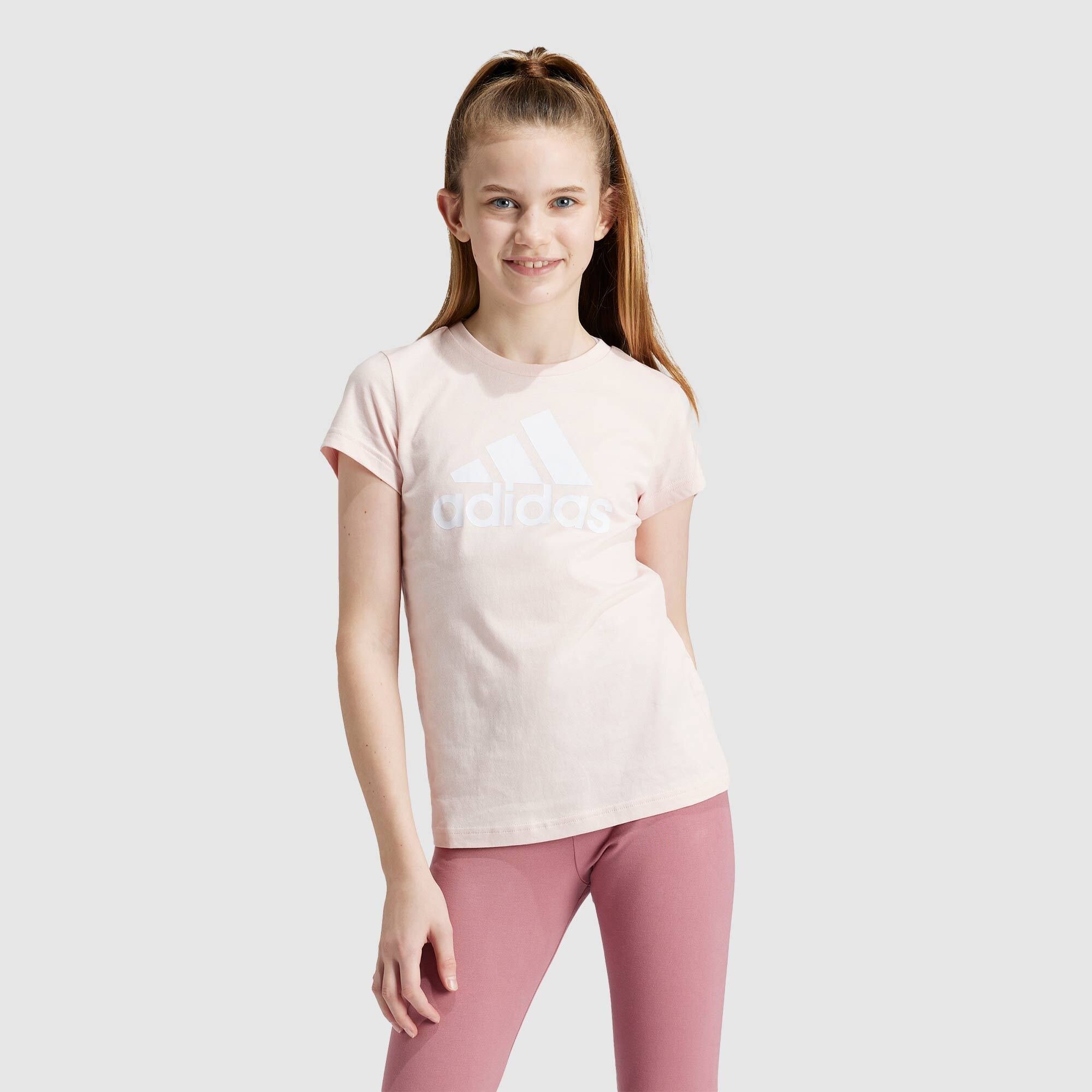 adidas Girls Essential Big Logo Tshirt