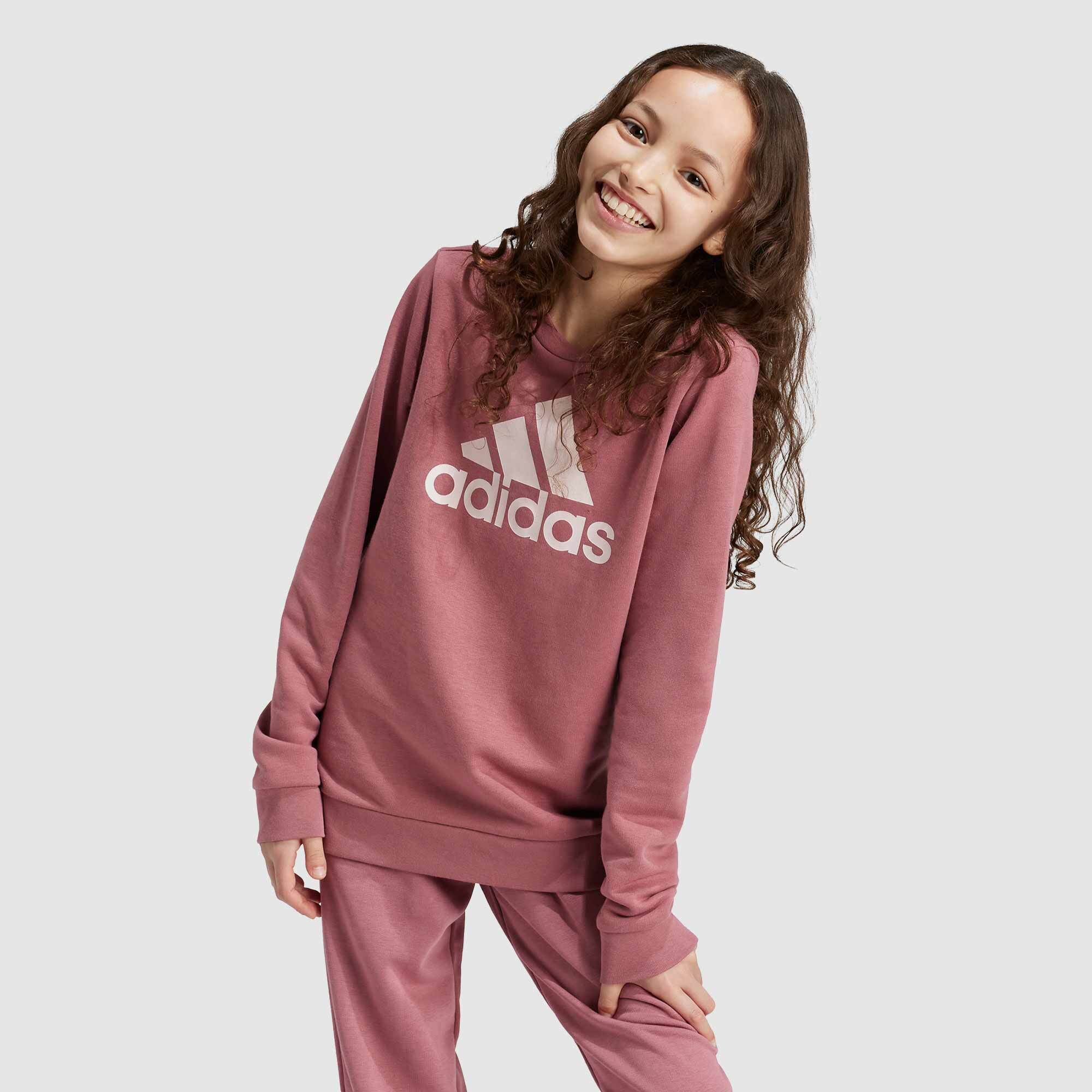 adidas Girls Essential Big Logo Sweat