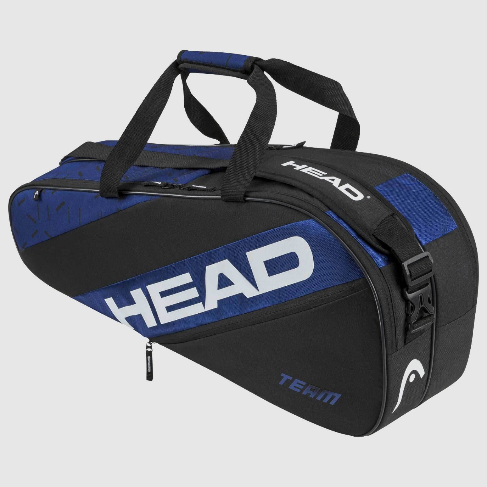 HEAD Team 6R Racquet Bag M Black/Blue
