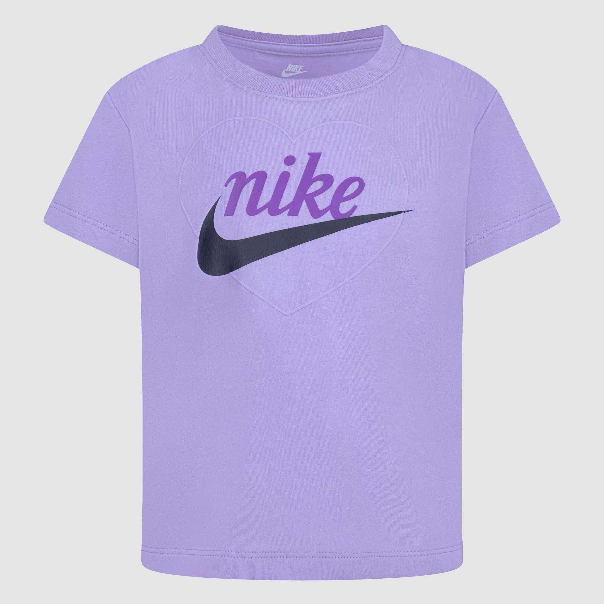 Nike Junior Girls New Impressions Heart Tshirt