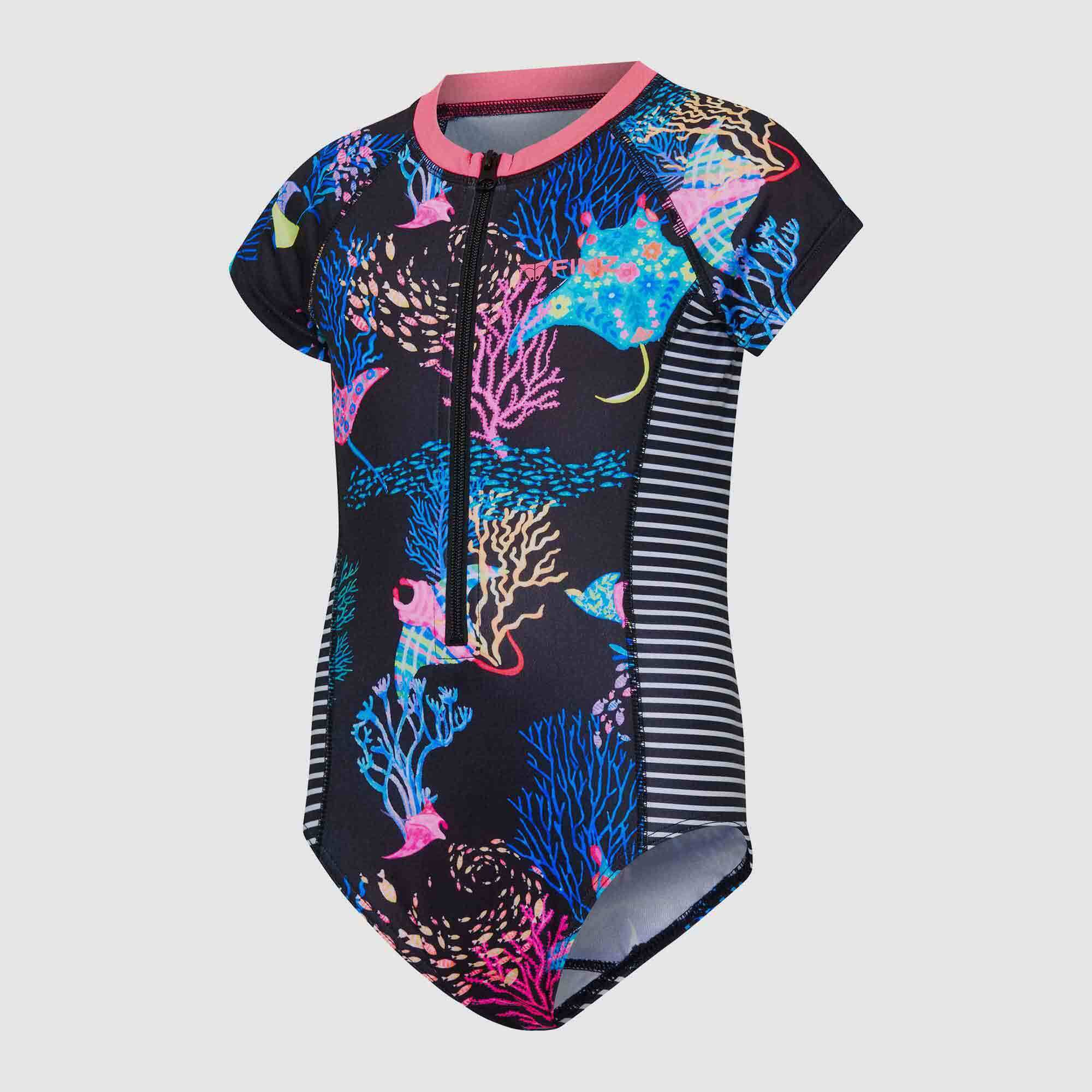 FINZ Girls Starfish Short Sleeve Paddlesuit