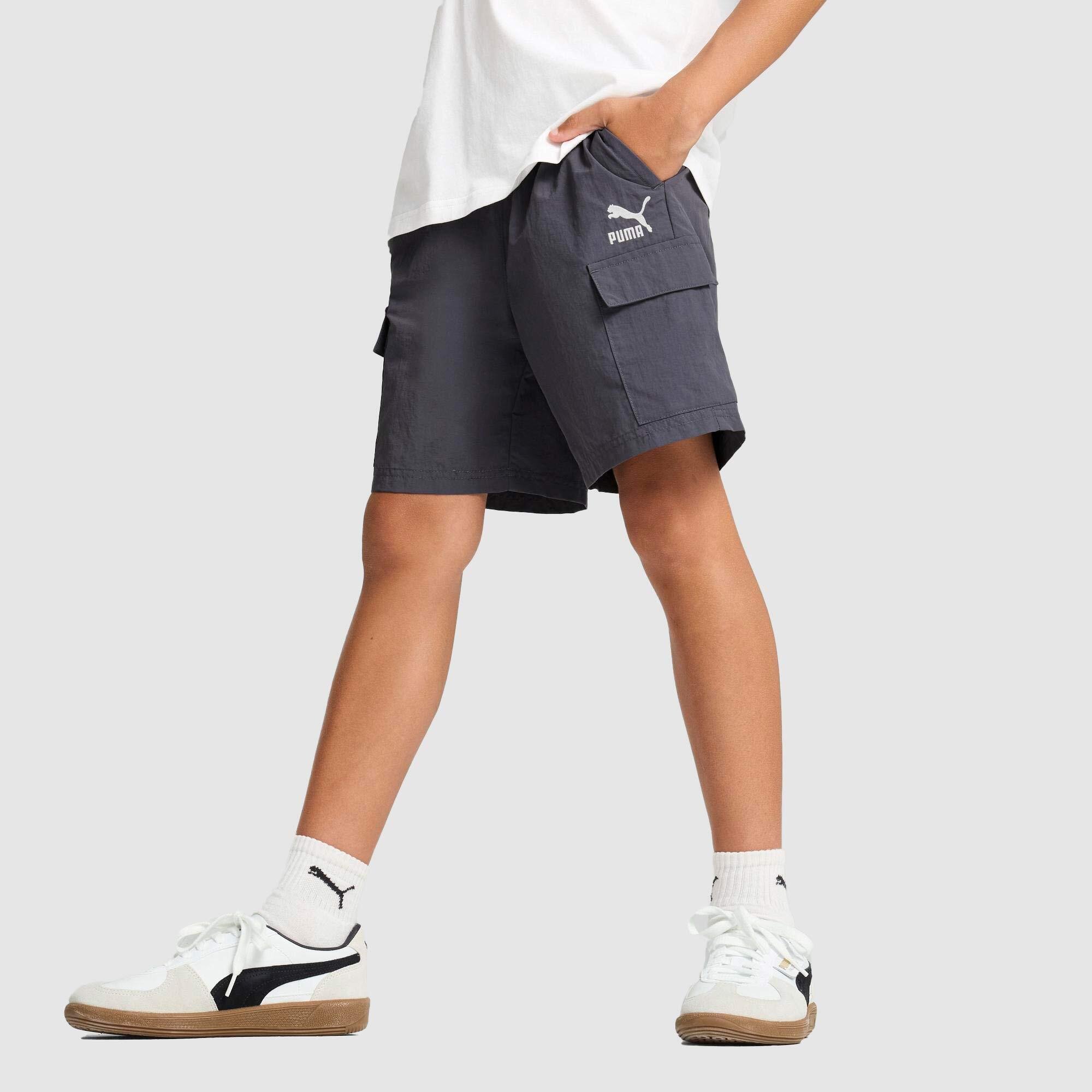 Puma Boys Classics Cargo Woven Short