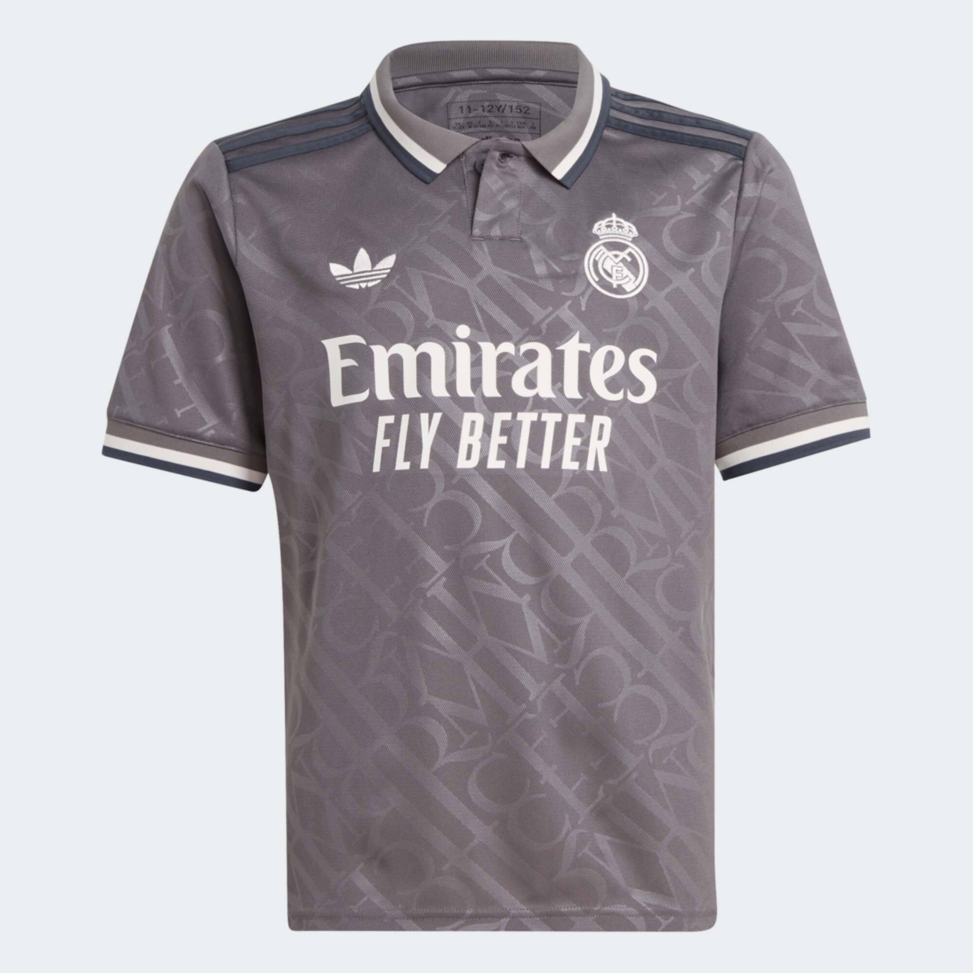 adidas Originals Youth Real Madrid 24/25 Third Jersey