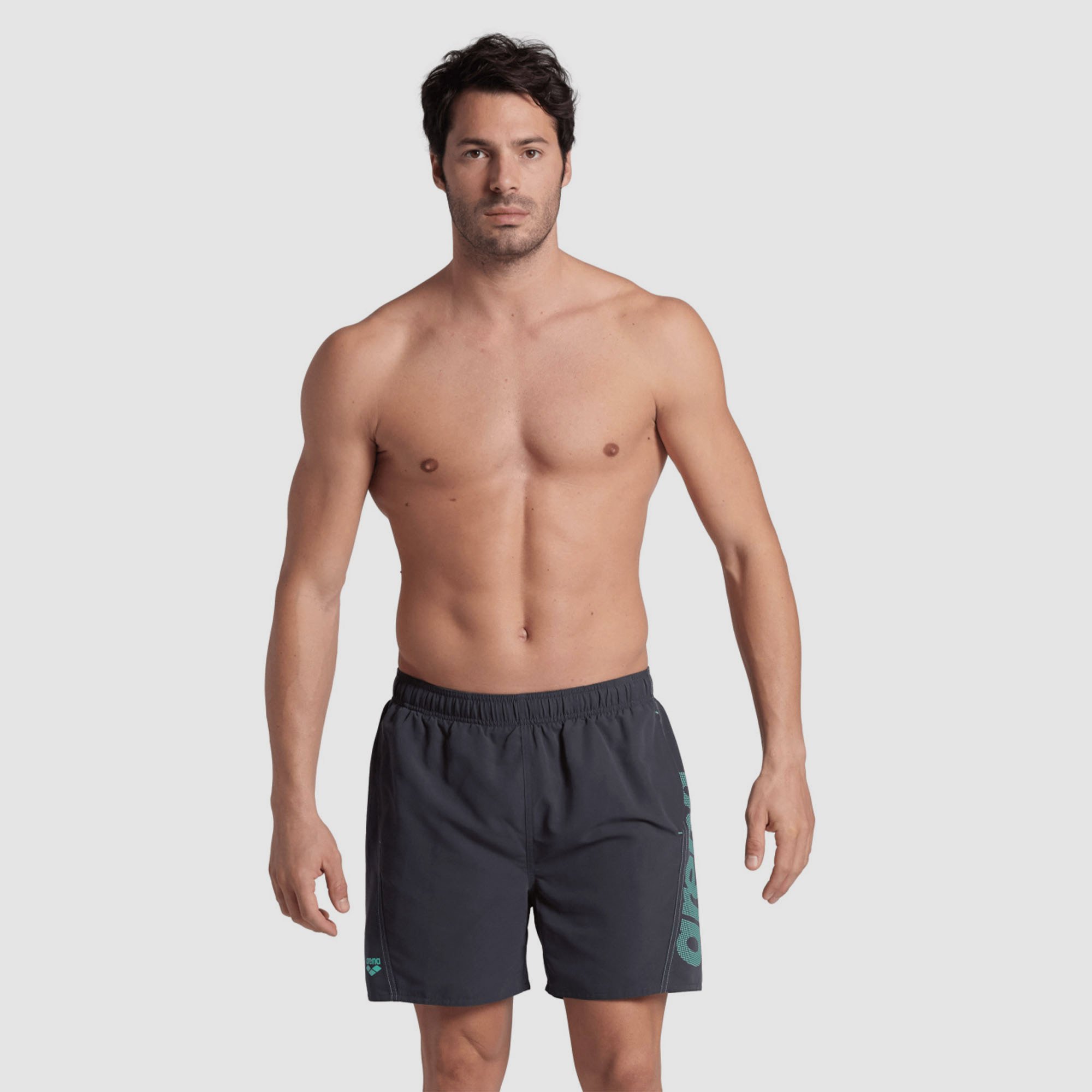 arena Mens Fundamentals Logo R Beach Boxer Short