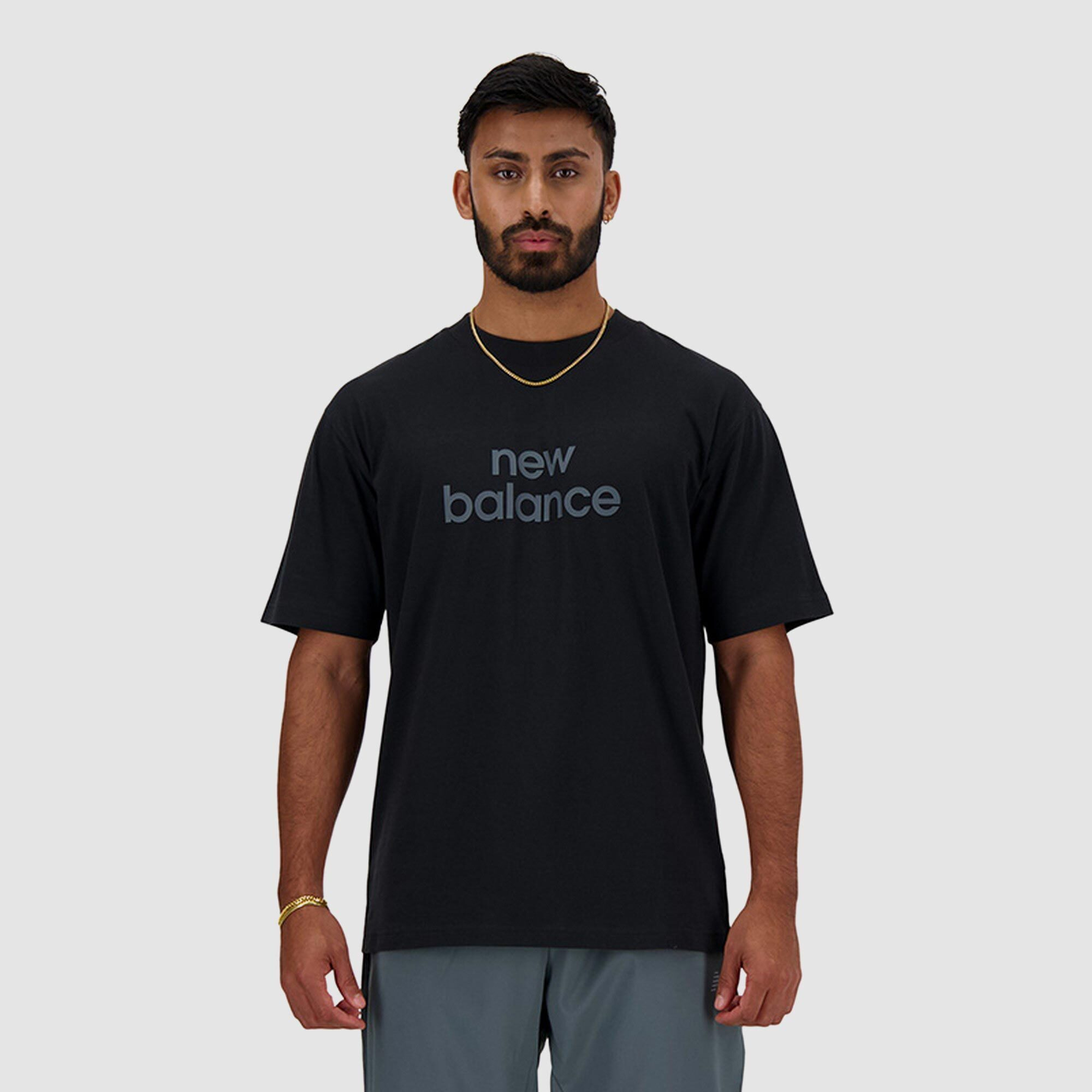 New Balance Mens Relaxed Linear Tshirt