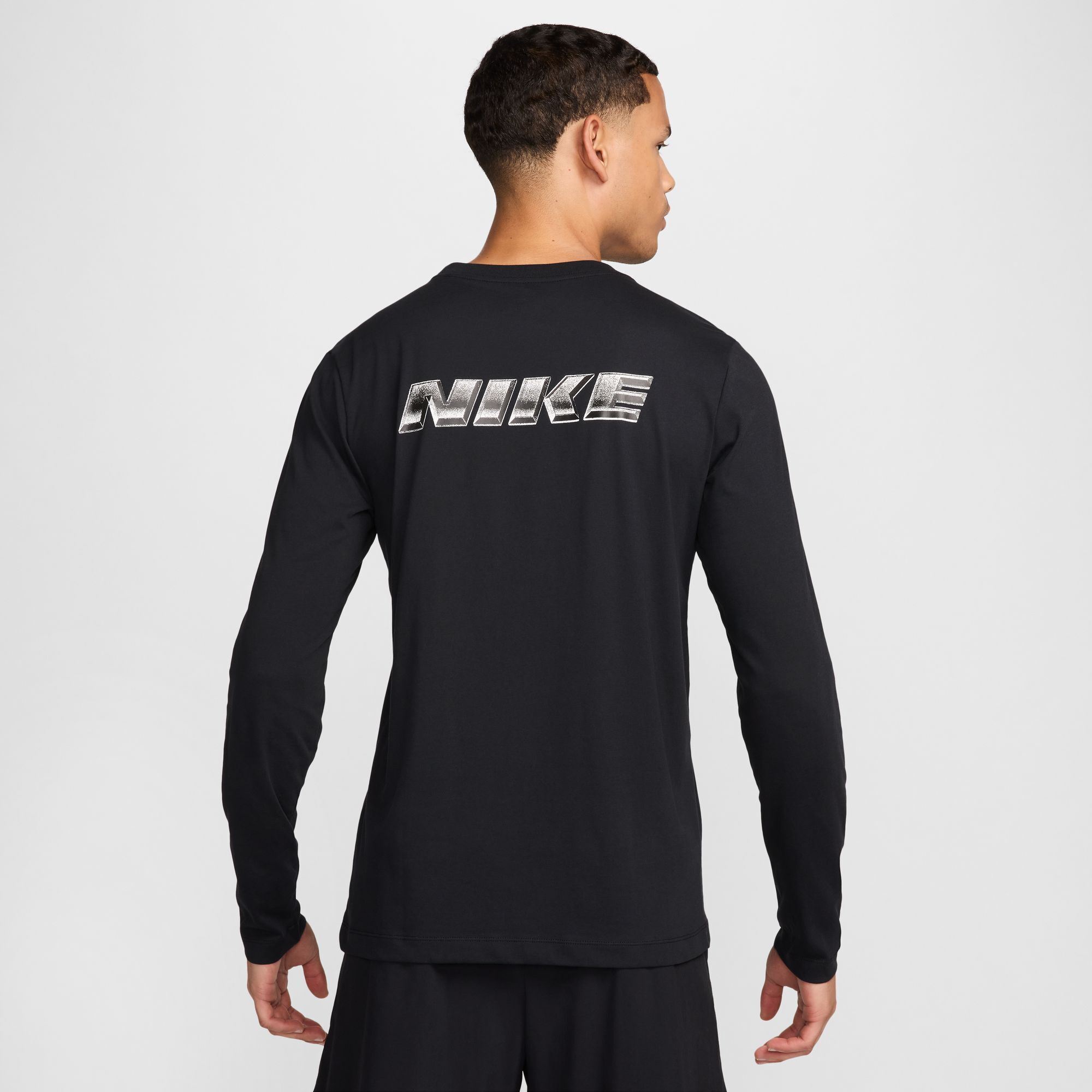 Nike Mens Dri-Fit Fitness Long Sleeve Top