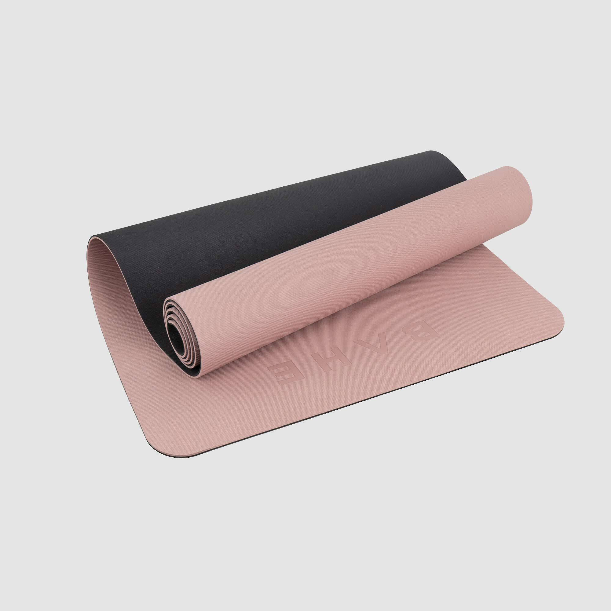 BAHE Soft Touch XL Yoga Mat Mauve 6mm