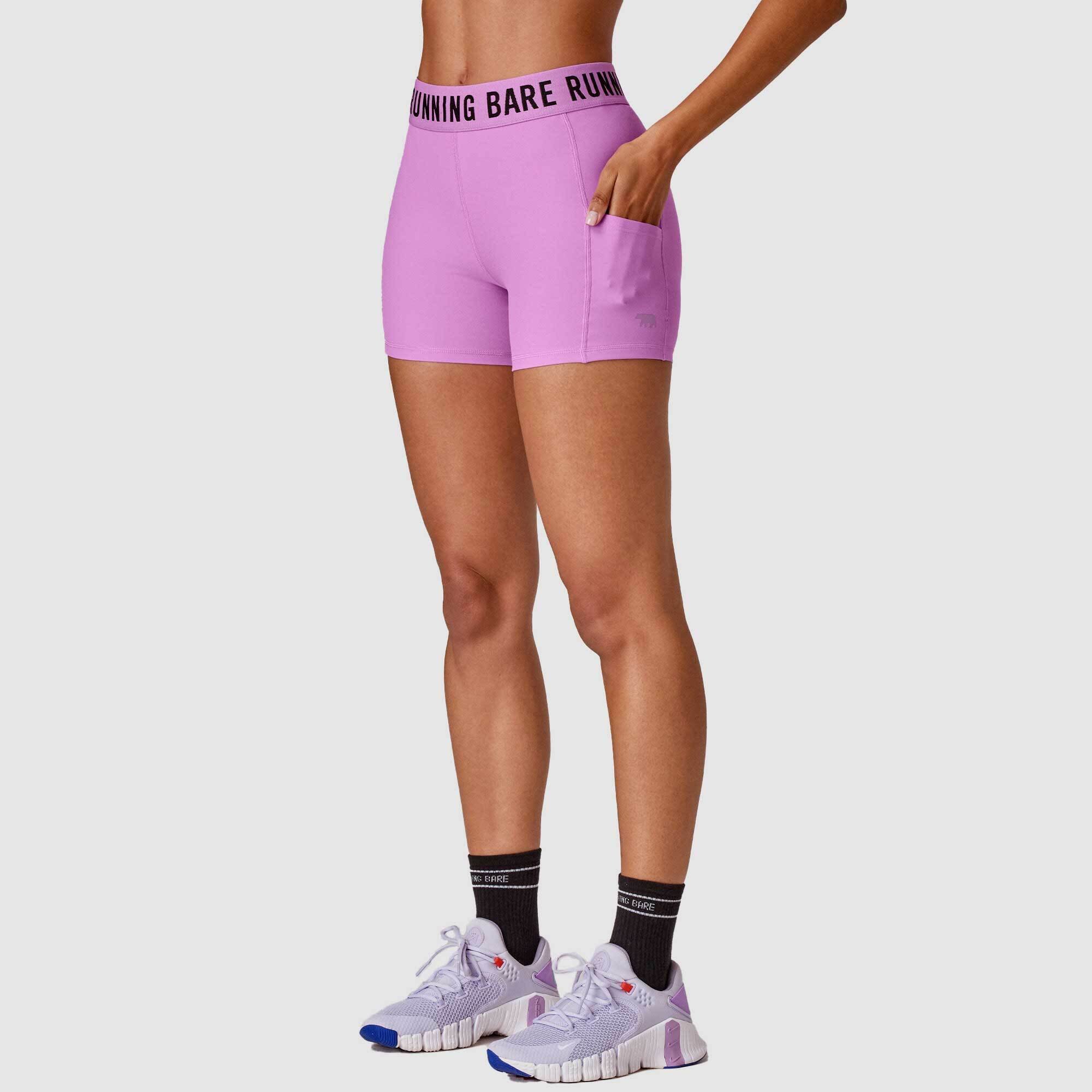 Running Bare Womens Ab Waisted Accelerate Bike Tight