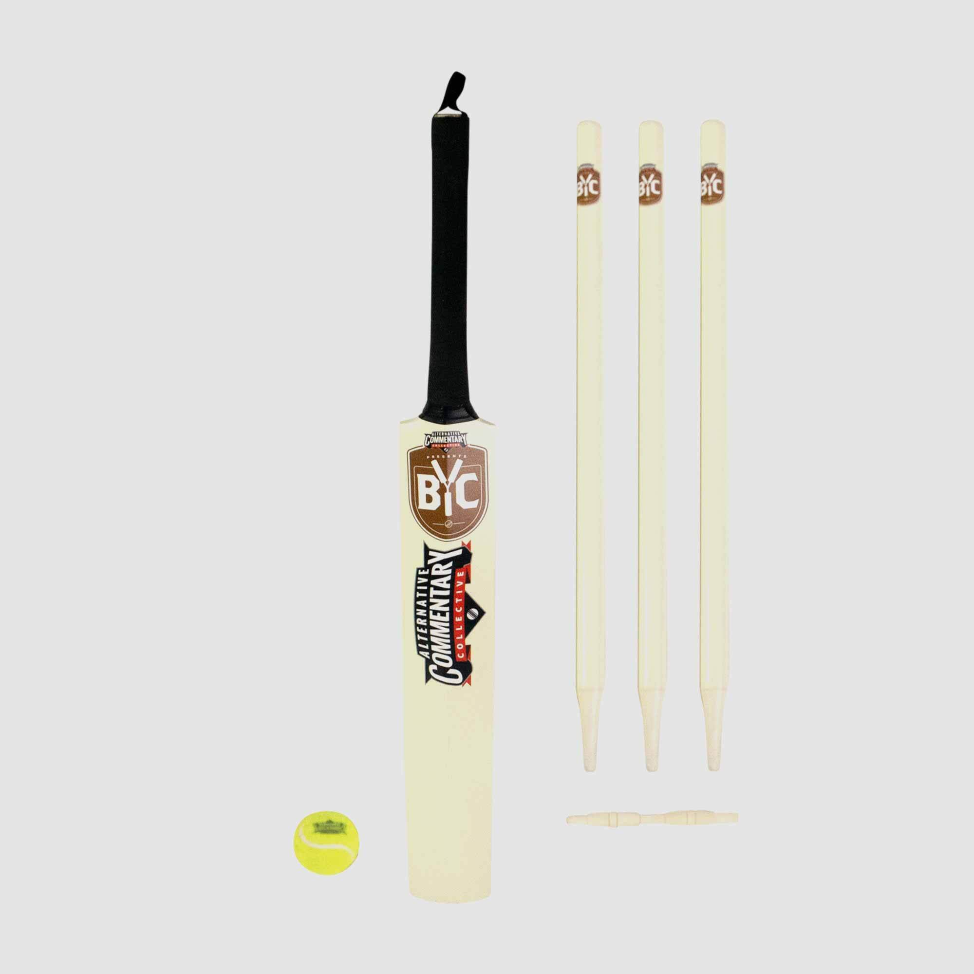 Alternative Commentary Collective Cricket Wooden Set Size 6