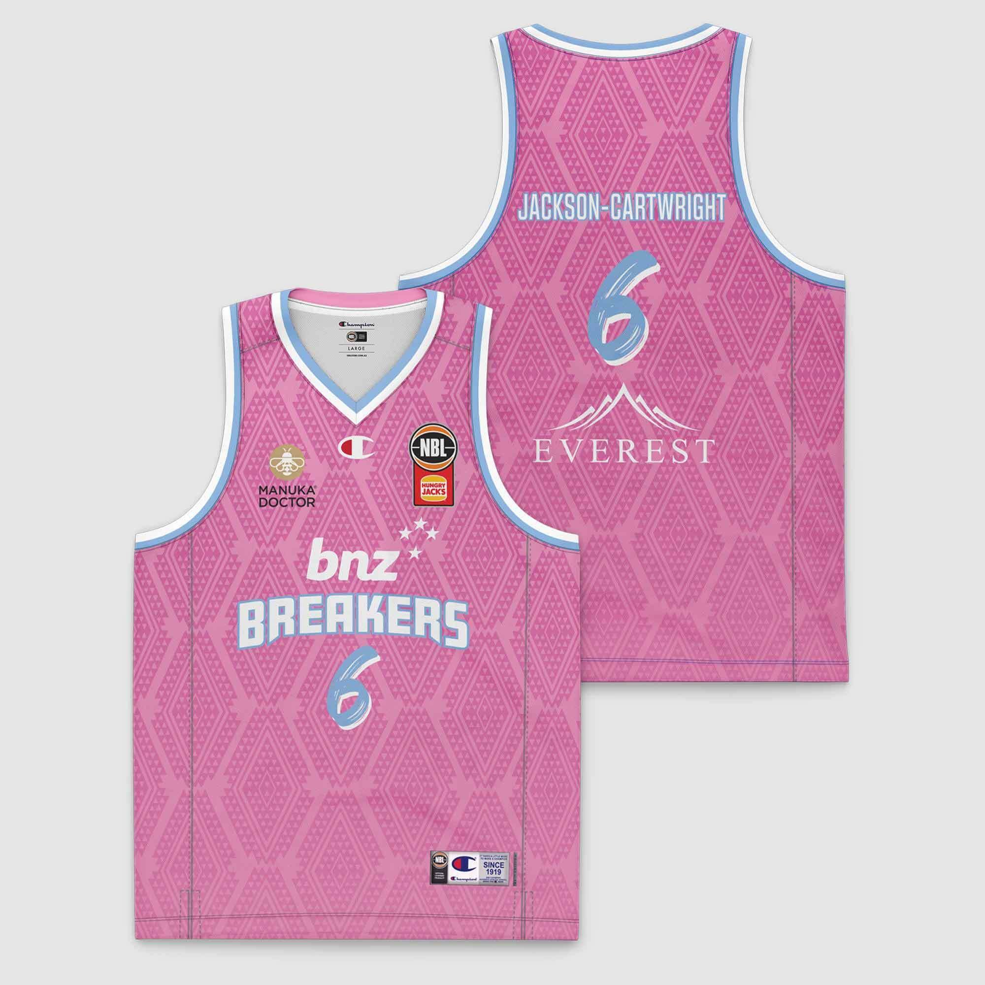 Champion Youth NBL NZ Breaker Jackson Cartwright Primary Jersey