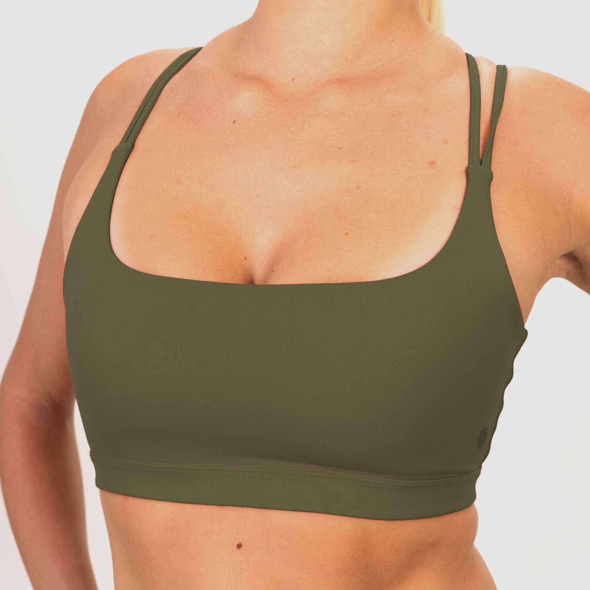 BAHE Womens Dinamica Strappy Active Crop