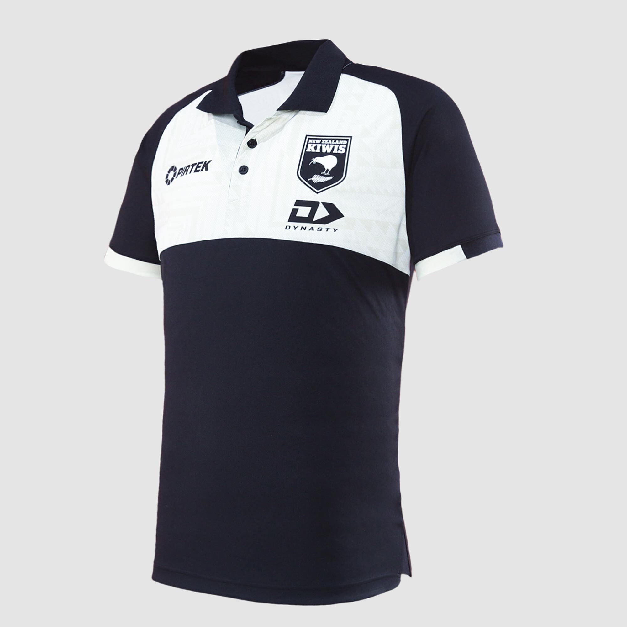 Dynasty Mens NZRL Kiwis Ecotek Replica Training Polo