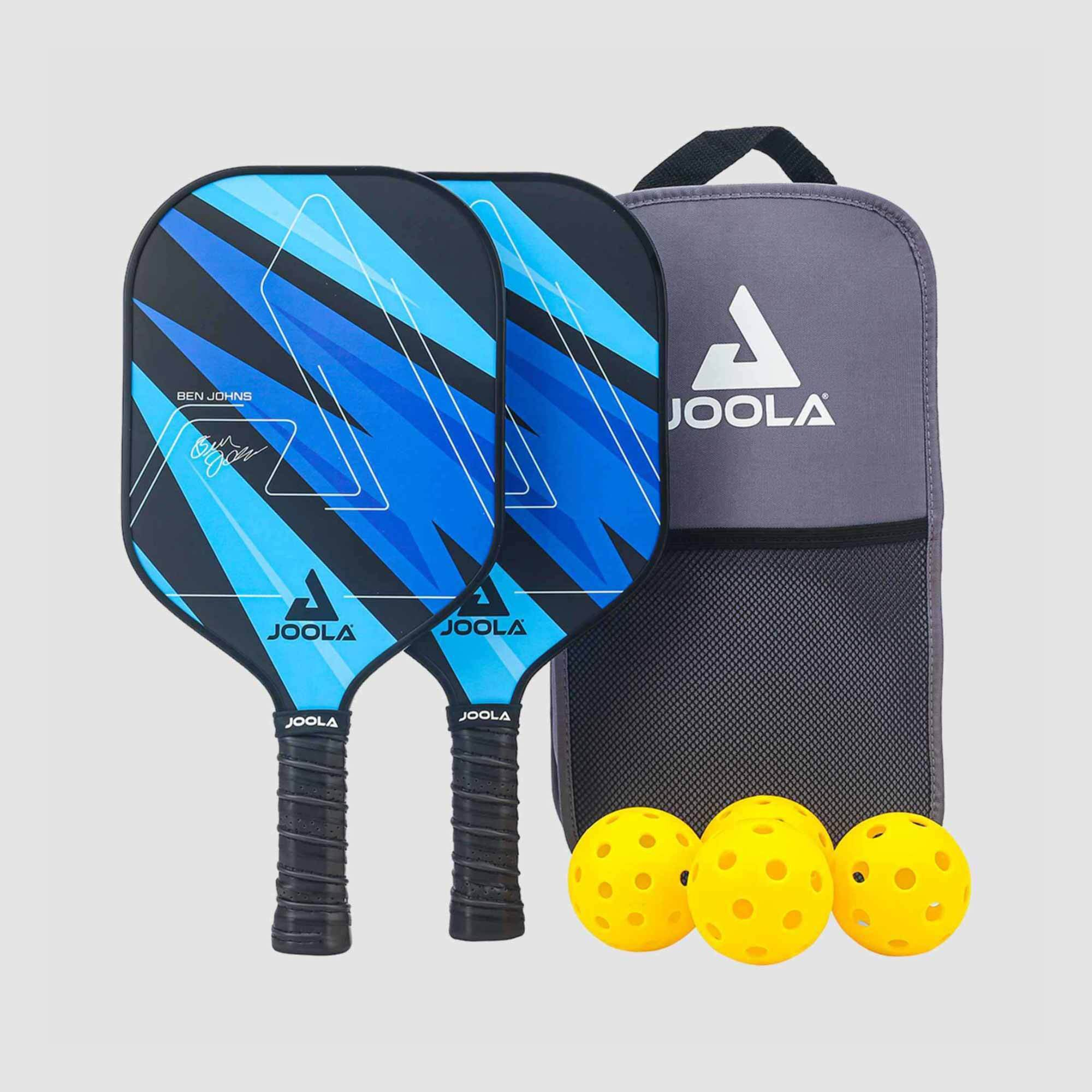 Joola Ben Johns Pickleball Paddle Set Black/Blue