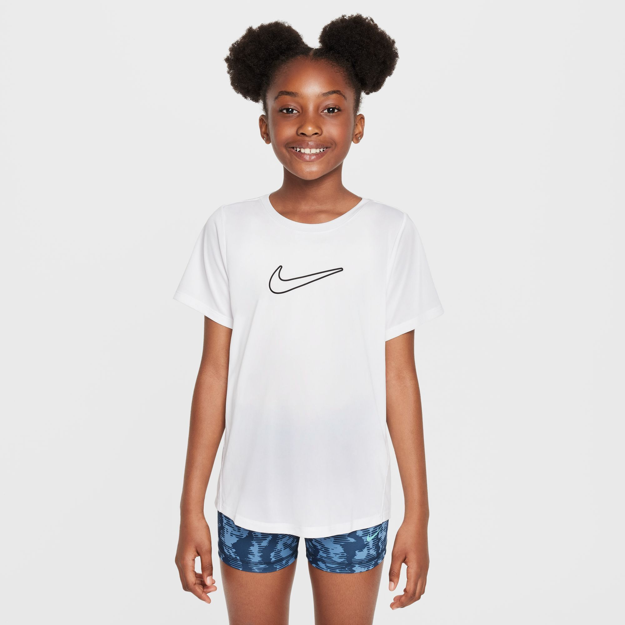 Nike Girls One Fitted Dri-Fit Top