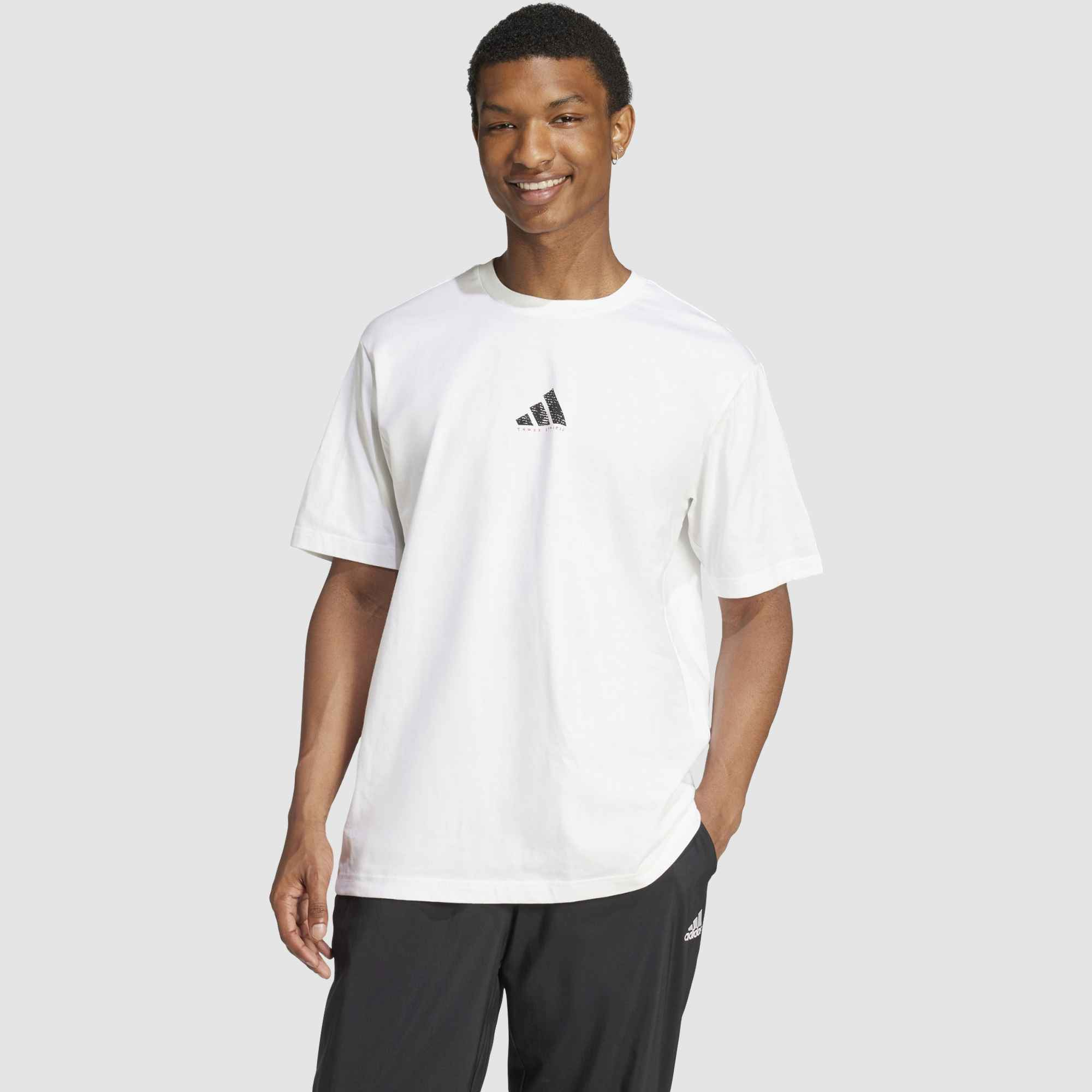 adidas Mens Codes Photoreal Graphic Tshirt