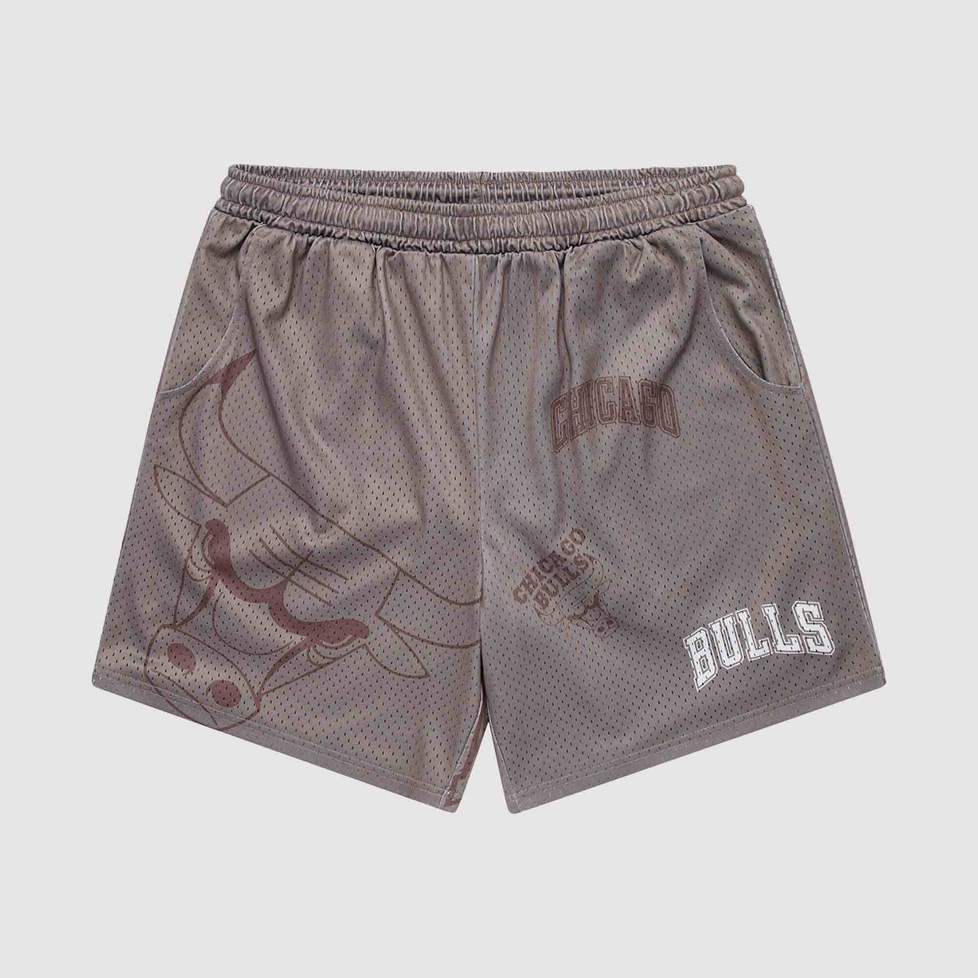 NBA Mens Wallace Mesh Chicago Bulls Short