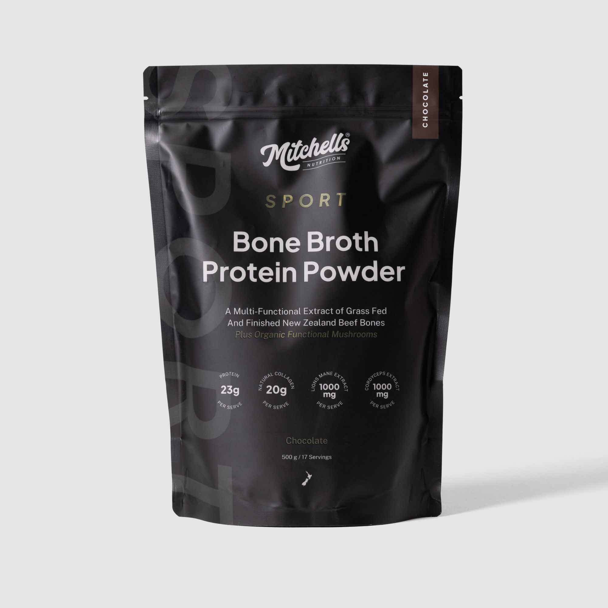 Mitchells Nutrition Bone Broth Protein Powder SPORT